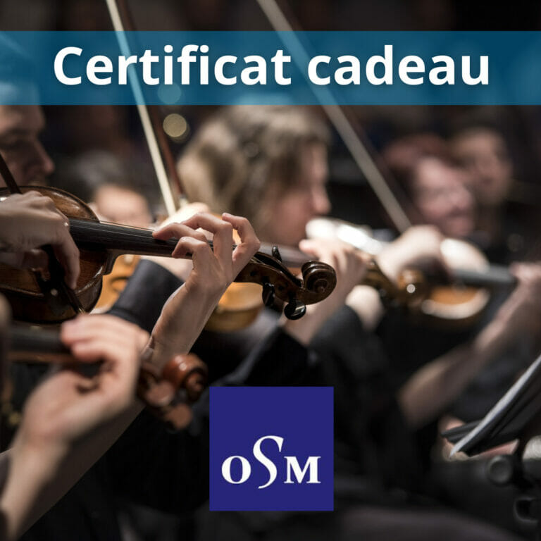 Certificat cadeau OSM